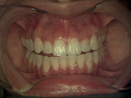 False color image render of a spectral image exhibiting no segmented classes
