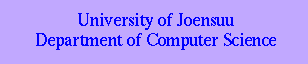 Tietojenk�sittelytieteen laitos - Department of Computer Science