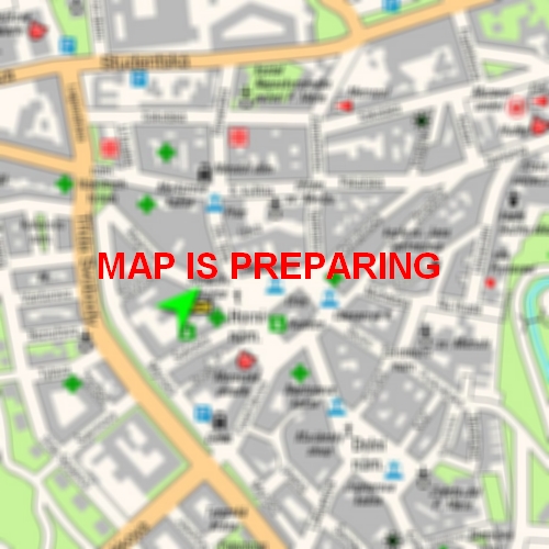 blurred map